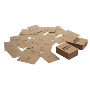 Hakawi Table Topic Card Game Brown